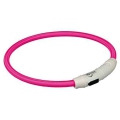 Trixie Flash Leuchtring USB Pink