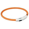 Bild 1 von Trixie Flash Leuchtring USB Orange  / (Variante) M-L