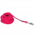 Trixie Schleppleine, rund aus Segeltau mit Trigger Snap Hook - fuchsia