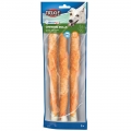 Trixie Denta Fun Chicken Chewing Rolls - 28cm/3 Stück (250 g)