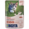 Bozita Pouch Häppchen in Soße Lachs für Kitten 85g (85 g)